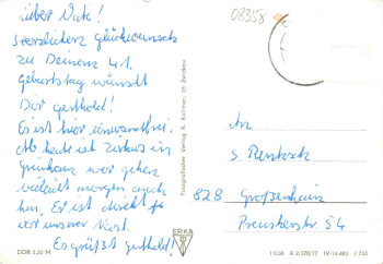 08344 Grünhain Erzgebirge Mehrbildkarte o 1977