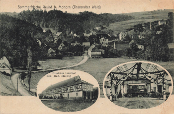 01723 Grund Wilsdruff Klein Tirol Helwigs Gasthof o 1923