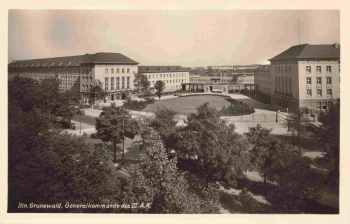 Grunewald Berlin Generalkommando des III Armeekorps alte Ansichtskarte * um 1940