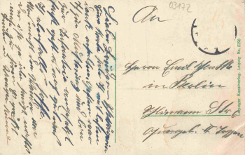 03172 Guben Niederlausitz Bahnhofstrasse o um 1915