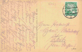 03172 Guben Niederlausitz Frankfurter Strasse o 1925