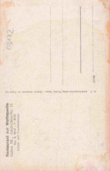 03172 Guben NiederlausitzRestaurant zur Wolfsquelle Adolf Hitler Strasse 11 * um 1940
