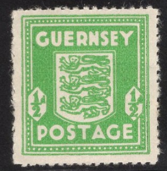 Guernsey 1b * ungebraucht mit Falz britische Kanalinseln unter deutscher Besatzung
