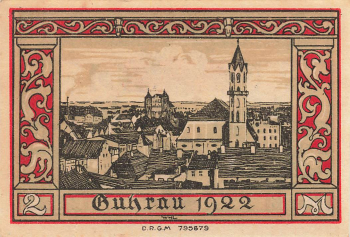 Guhrau Schlesien Notgeldschein Góra  1922