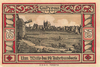 Guhrau Schlesien Notgeldschein Góra  1922