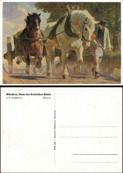 HDK263 J. P. Junghanns Berg an * around 1940 (horses)