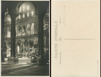 Istanbul Hagia Sophia Moschee innen *ca.1930