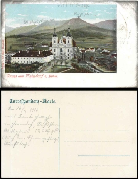 Haindorf in Bohemia Friedland district *1906