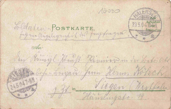 Halensee Berlin Restaurants Kurfürstenpark mit Festsaal Litho o 1904