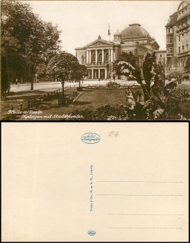 Halle Saale Stadttheater *ca.1930