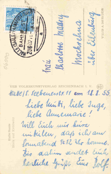 Kröllwitz Halle Saale o 1955
