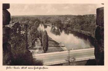 Halle Saale vom Giebichenstein * um 1940