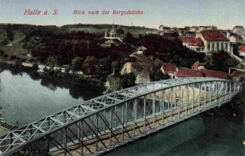 Halle Saale Bergschänke * um 1920