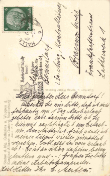 Halle Saale Torturm Moritzburg o 1935