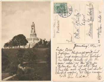 Hamburg Bismarckdenkmal o 21.12.1914