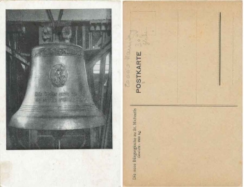 Hamburg Citizens' Bell at St. Michaelis * ca. 1930