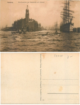 Hamburg Silo-Speicher Kaiserhoft * 1930