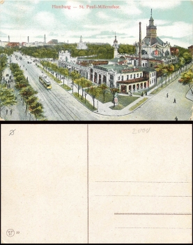 Hamburg- St.Pauli Millernthor *ca.1920