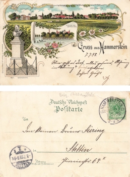Hammerstein Litho Czarne o Firing Range July 8, 1898