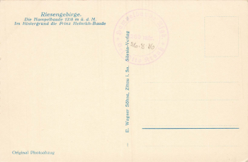 Hampelbaude Riesengebirge Schlesien * um 1930