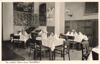 Hannover Hotel Europaeischer Hof Luisenstrasse 4 Wein und Bierstuben o 1939