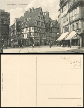 Hannover Ecke Marktstraße * ca. 1910