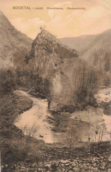 Thale Harz  Bodetal Bodeschleife o 1909