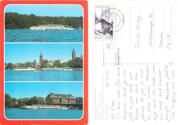 Havelschiffe "Weiße Flotte" Berlin o 12.10.1987