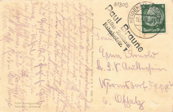 01809 Heidenau Sachsen o 1938