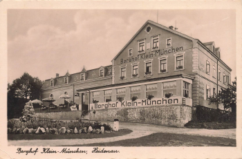 01809 Heidenau Sachsen Berghof Klein-Muenchen * um 1930