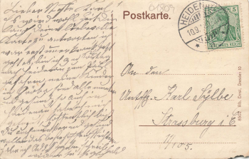 01809 Heidenau Sachsen o 1912