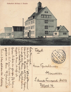 Hellerau Dresden Volksschule o 1918