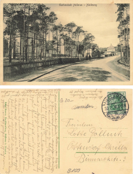 Hellerau Dresden Gartenstadt Heideweg o 1916