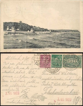 17424 Heringsdorf Pier o 5.7.1923