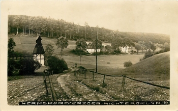 01768 Hermsdorf / Erzgebirge Richtergrund o ca.1940