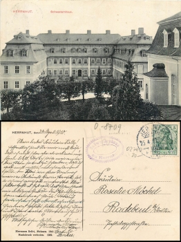 Herrnhut Schwesternhaus o 25.4.1910