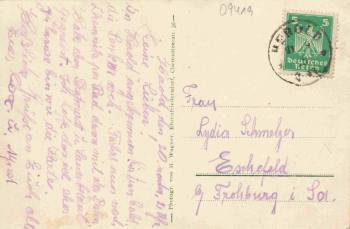 Herold Erzgebirge Thum o 1925