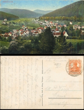 76332 Herrenalb Schwarzwald o 20.8.1917