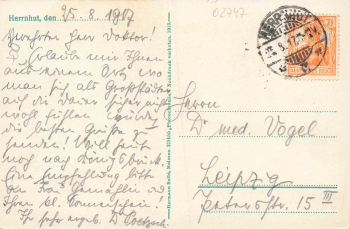 02747 Herrnhut Herrschaftshaus o 1917