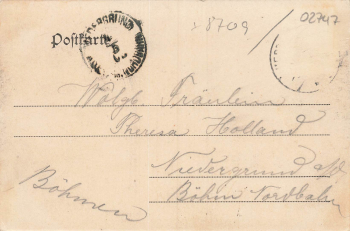 02747 Herrnhut Platz Oberlausitz o 1903