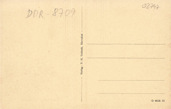 02747 Herrnhut Oberlausitz * um 1920