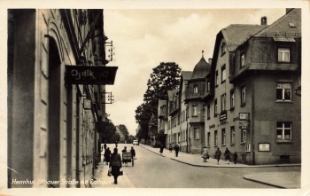 02747 Herrnhut Oberlausitz Löbauer Strasse Rathaus * 1953