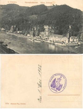 Herrnskretschen Böhmische Schweiz * 1922