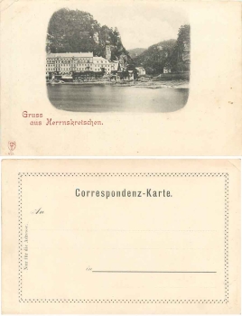 Herrnskretschen Böhmische Schweiz  * ca. 1900