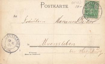 01723 Herzogswalde Wilsdruff o 1901