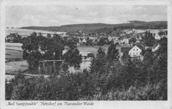 Hetzdorf Sachsen Sumpfmühle * um 1940