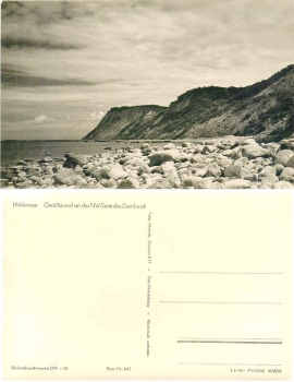 18565 Hiddensee Geröllstrand am Dornbusch  *1962 Hanich0641
