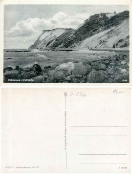 18565 Hiddensee steep coast *approx. 1958