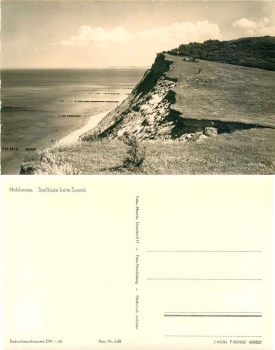 18565 Hiddensee steep coast at Swanti *1962 Hanich0648