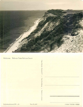 18565 Hiddensee view from the dead guy to the Swantl * 1962 Hanich0644